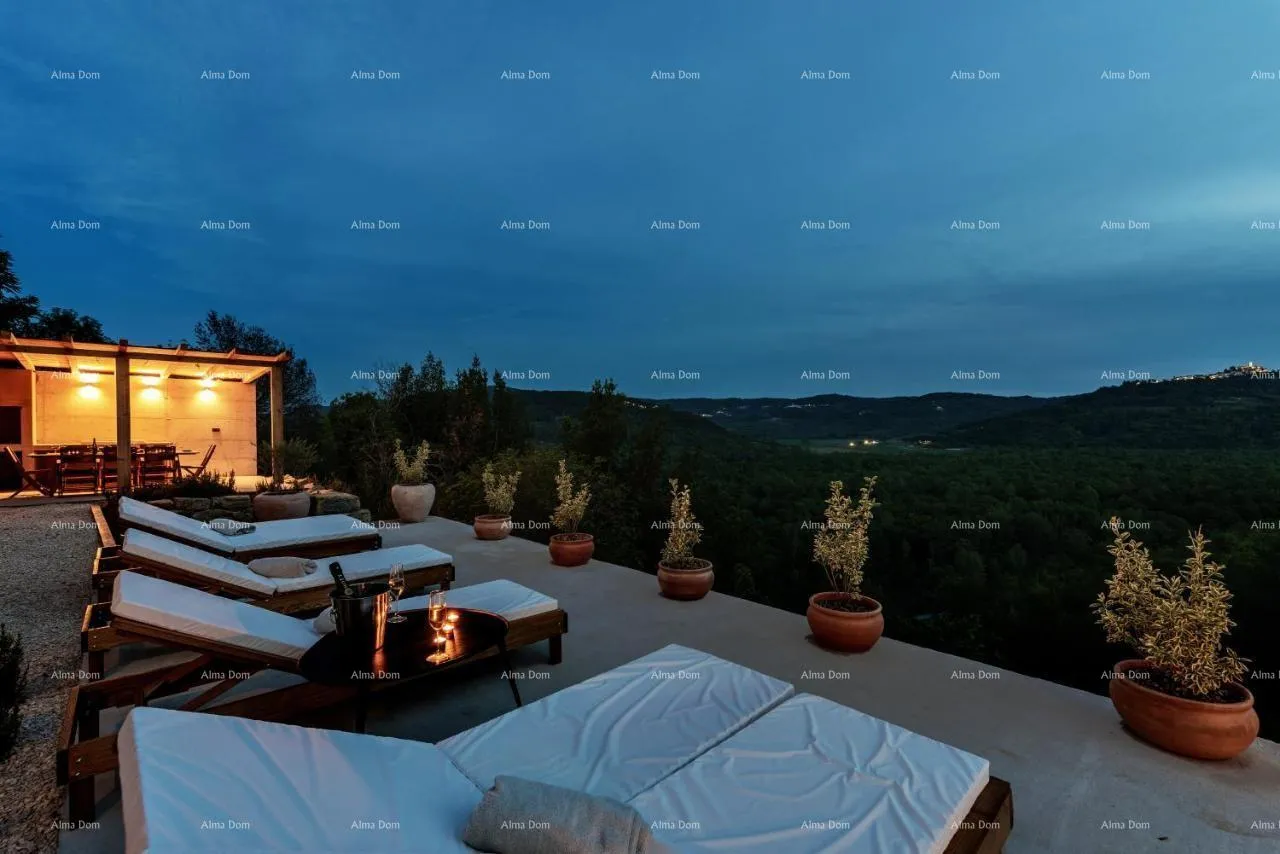 kuća luksuzna vila s pogledom na motovun! - slika 15