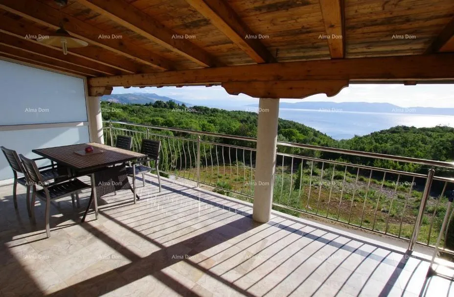 kuća labin, apartmanska kuća s bazenom i pogledom na more - slika 17