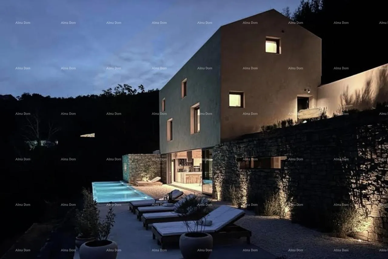 kuća luksuzna vila s pogledom na motovun! - slika 11