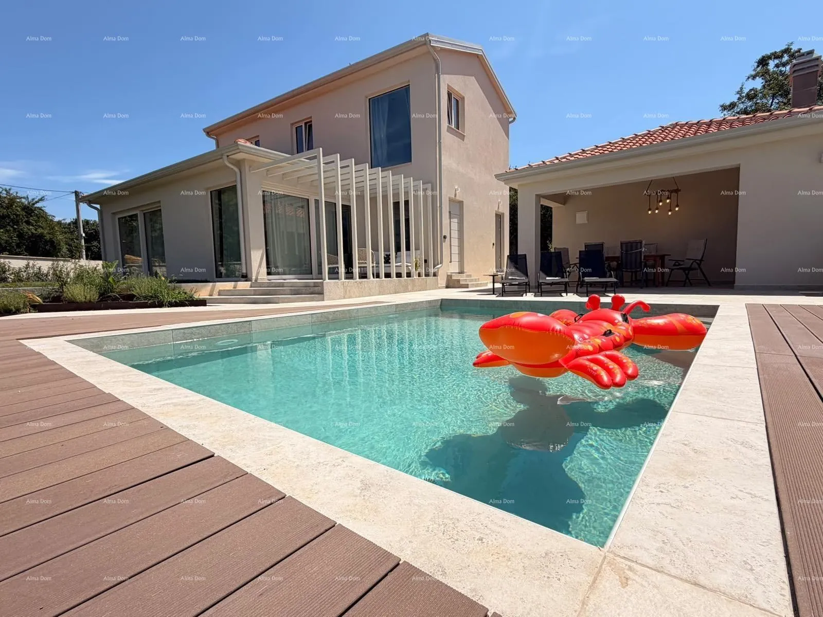 kuća moderna villa s bazenom – 5 km od mora, tar - slika 24