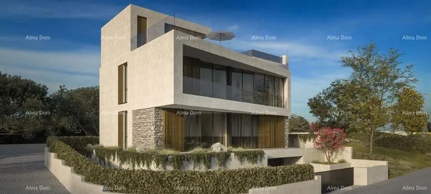 kuća samostojeća vila -tip 4, s krovnim bazenom, umag! - slika 25