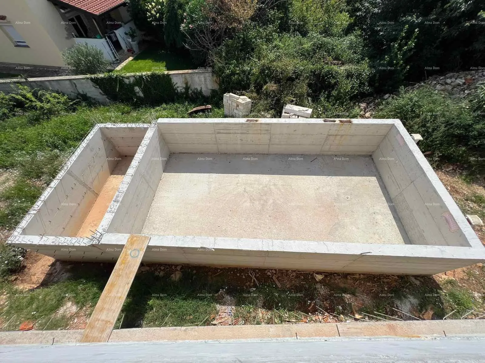 kuća vila s bazenom i pogledom na more, tar! - slika 16