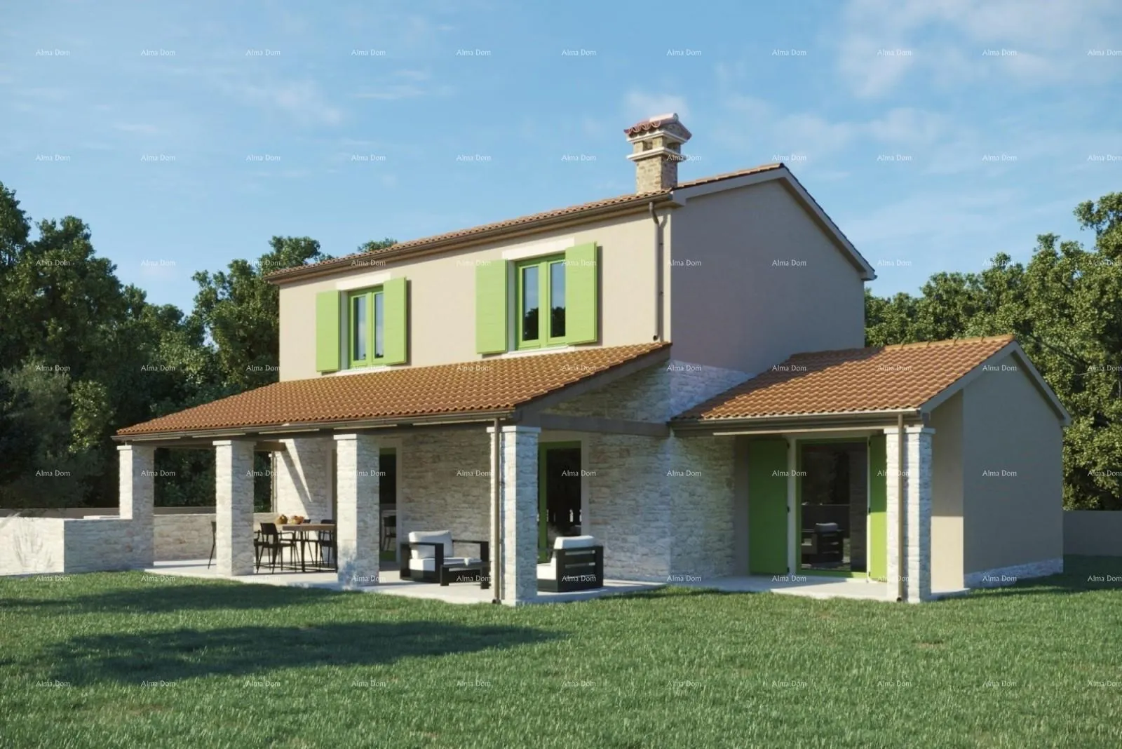 Građevinsko zemljište Marčana – građevinsko zemljište 2102 m²