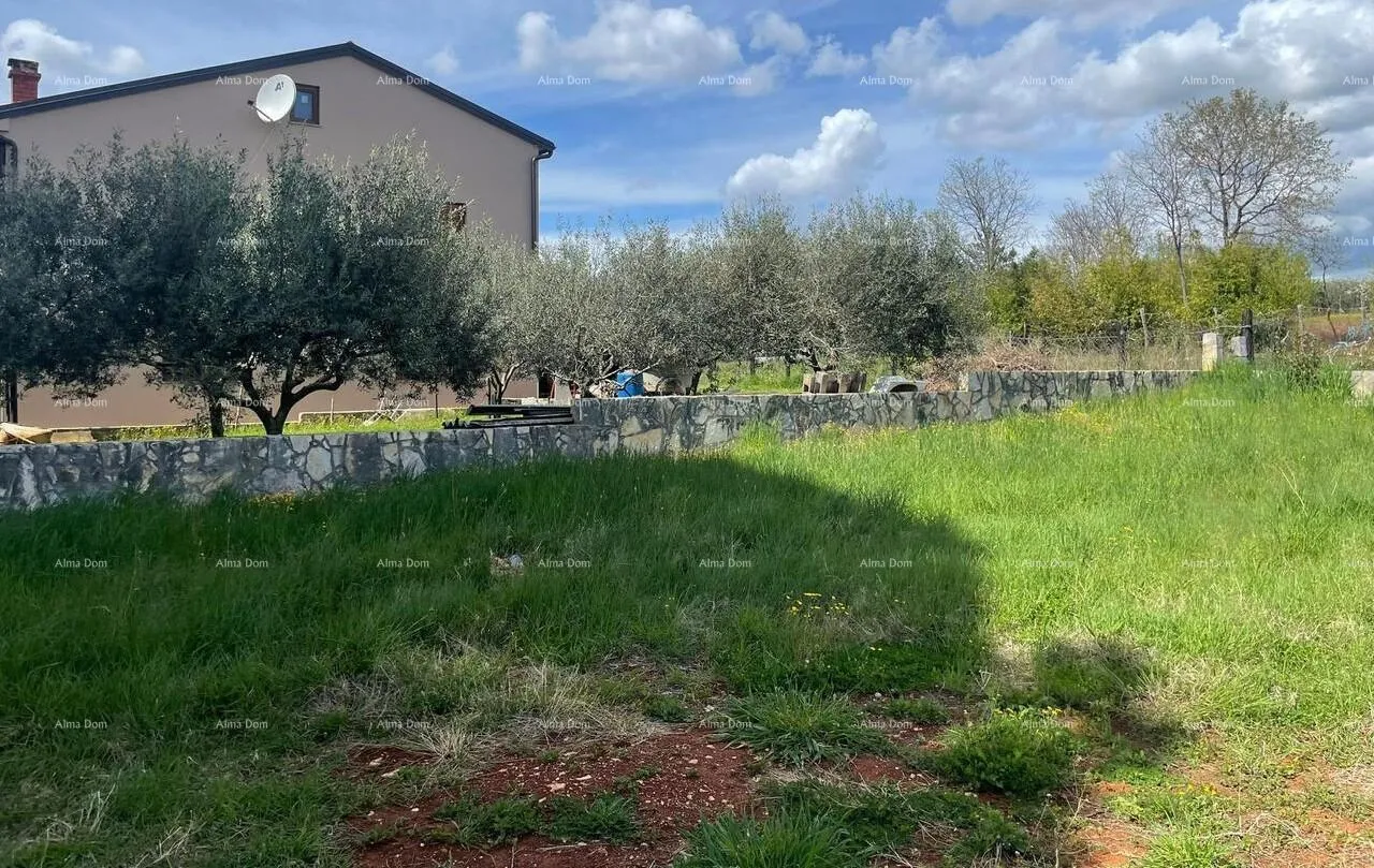 građevinsko zemljište građevinsko zemljište s pravomoćnom građevinskom dozvolom, kaštelir- labinci - slika 6