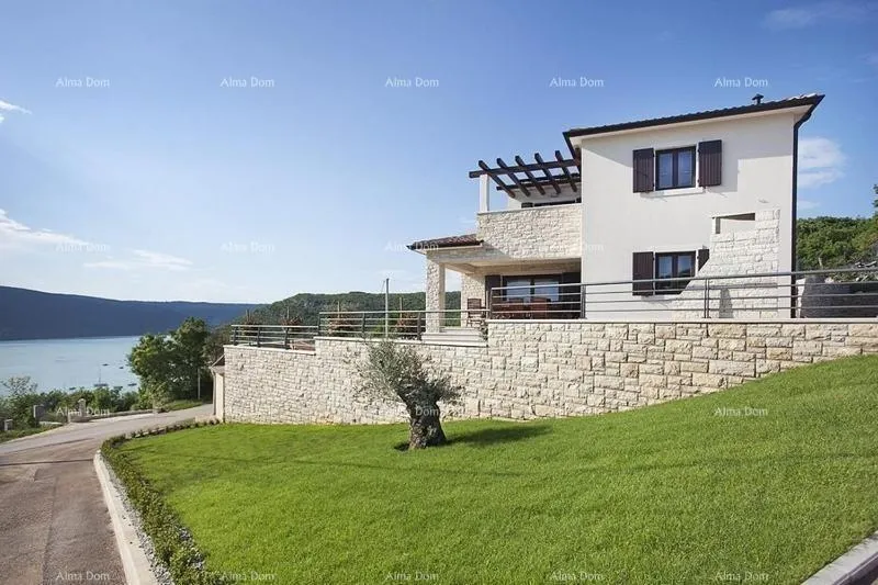 kuća istra, blizina rabca - dizajnerska vila s bazenom - slika 6