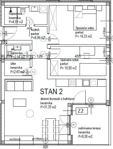 stan prodaja stanova u novogradnji, kanfanar! - slika 11