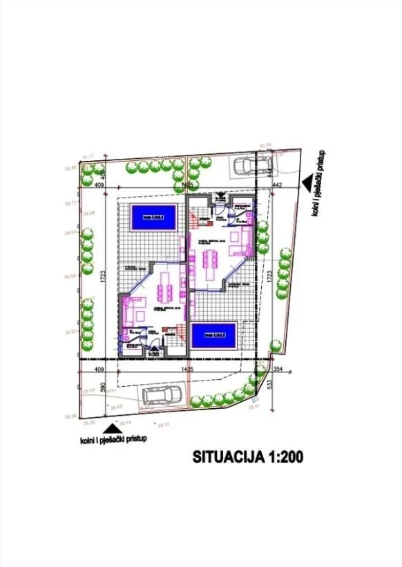 kuća ližnjan, duplex kuća sa bazenom 120m2. - slika 9
