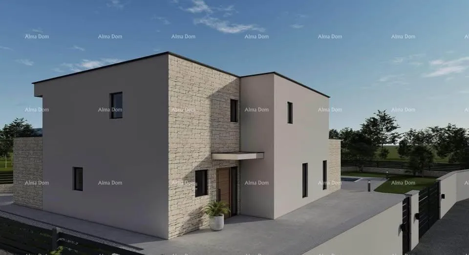 kuća moderna vila u izgradnji, poreč - slika 3