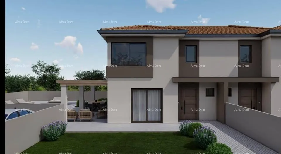 kuća poreč, dvije moderne vile s bazenom i saunom u izgradnji – istra - slika 8