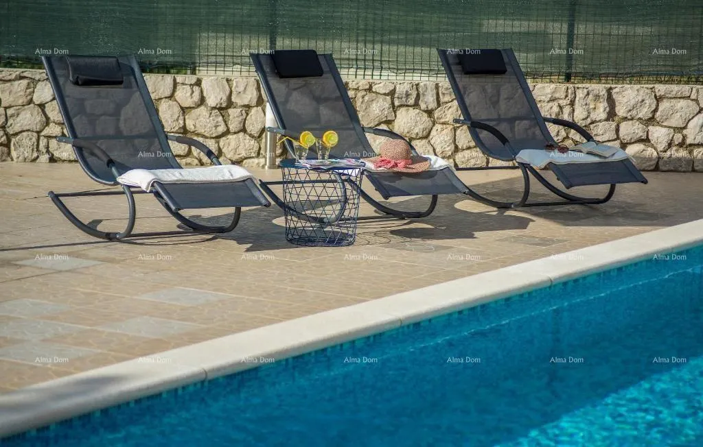 kuća kuća za odmor s bazenom i velikom okućnicom. blizina grada labina. - slika 11
