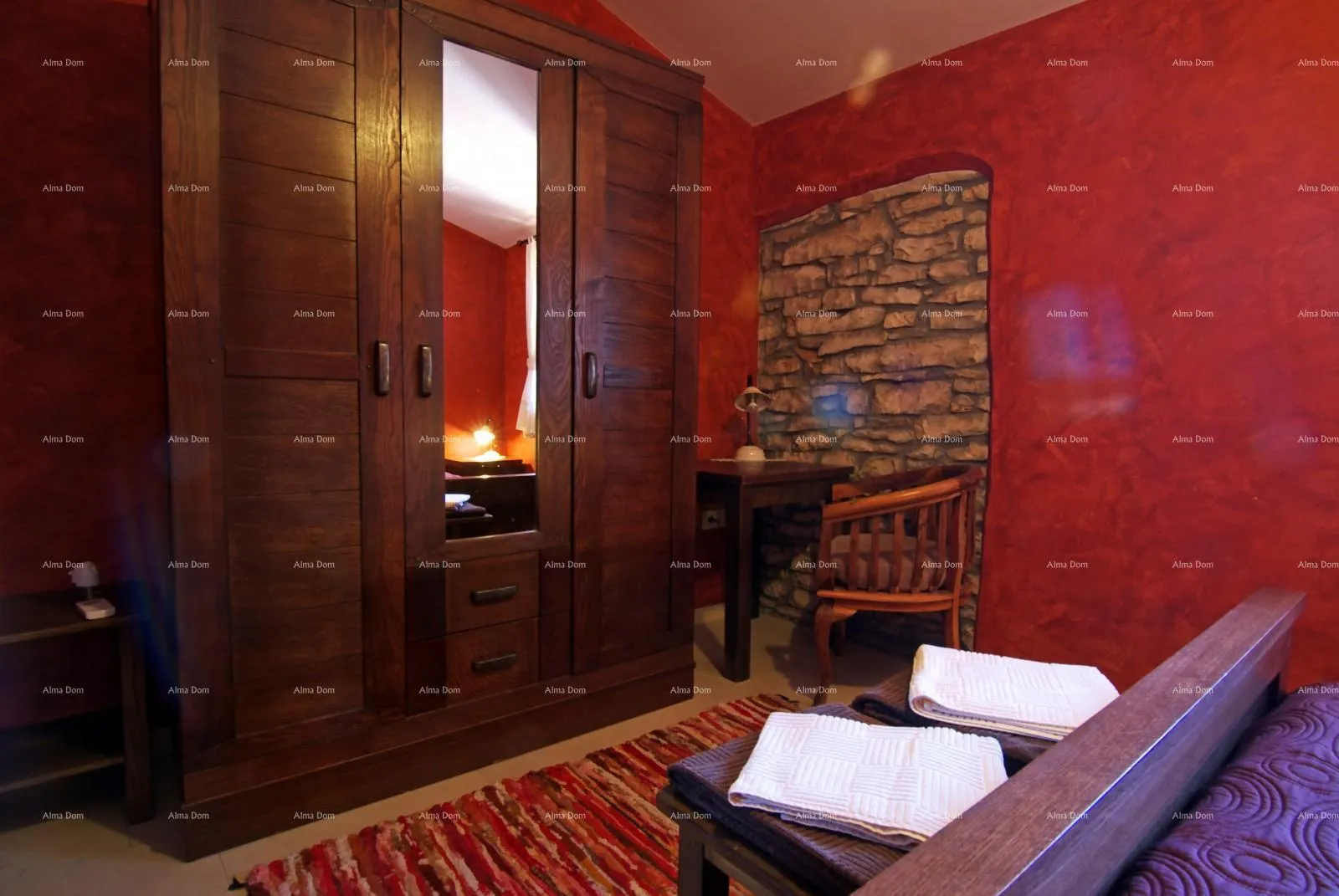 kuća predivna istarska kamena villa, blizina barbana. - slika 37