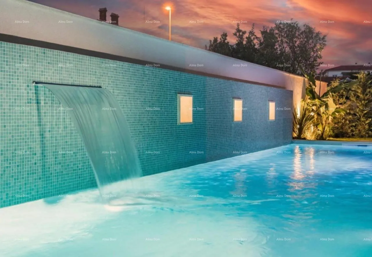 kuća prodaja prekrasne vile sa bazenom, jaccuzzi-jem i pogledom na more, fažana! - slika 2