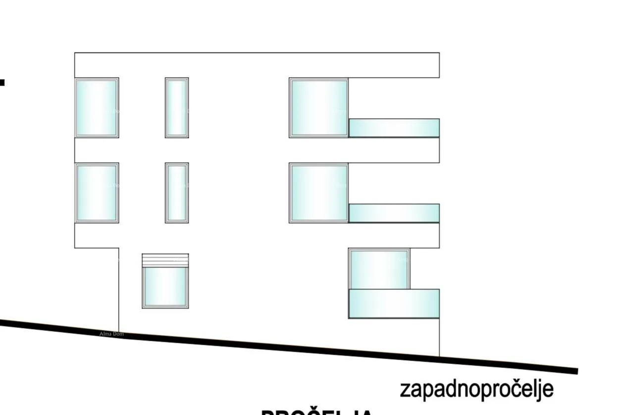 stan mukalba. prodaja stanova u novoj projektu, 200 m od mora medulin! - slika 6