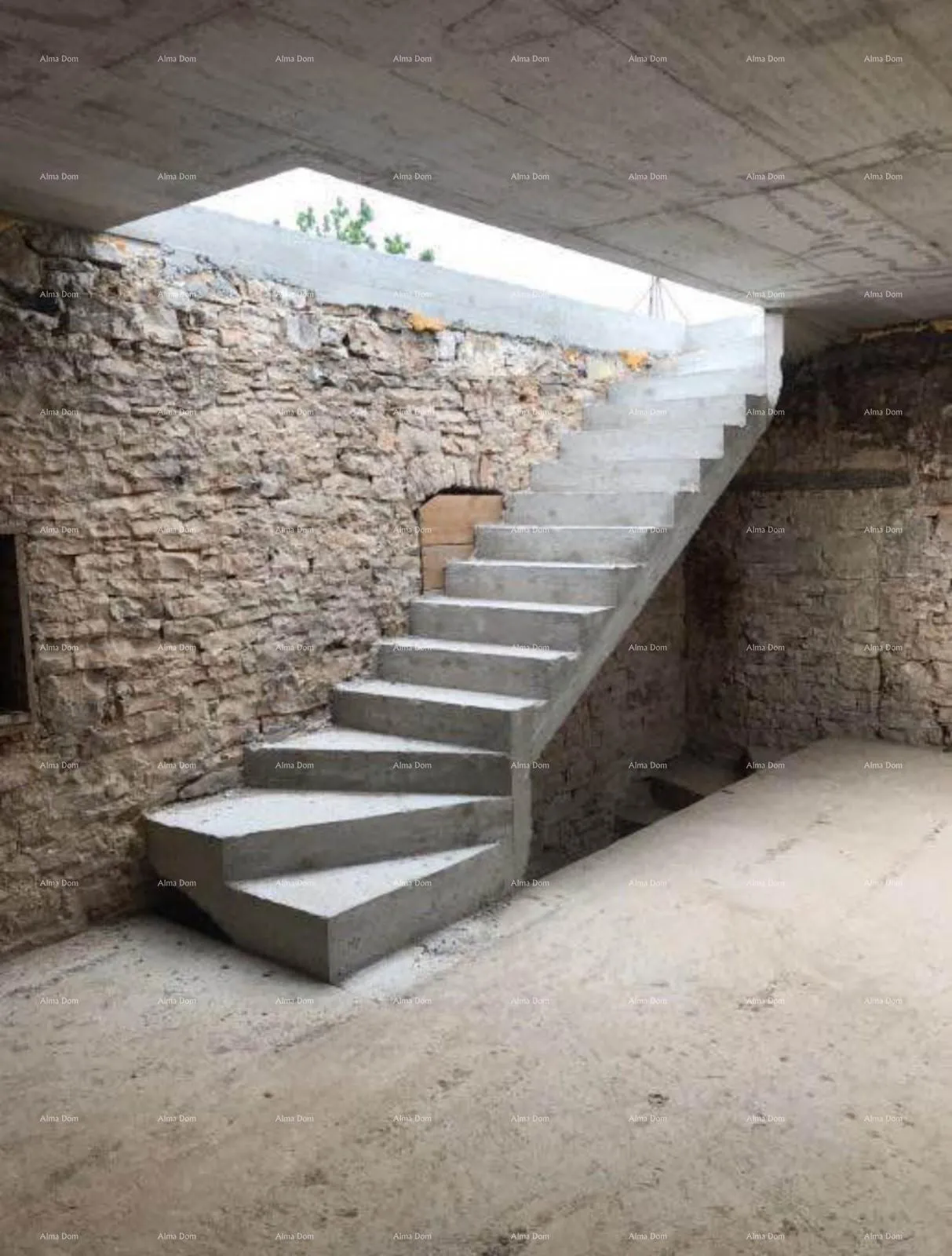 kuća kamena kuća za renovaciju s projektom, kanfanar! - slika 4