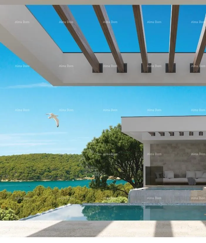 kuća dupleks luksuzna vila u mediteranskom stilu s bazenom i liftom. pogled na more! medulin! - slika 2