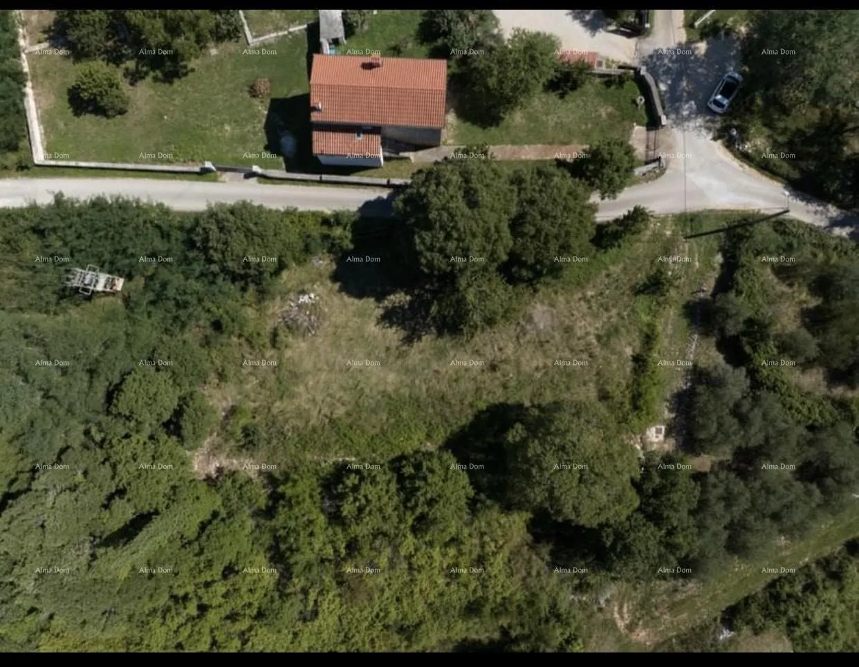 građevinsko zemljište prodaja građevinskog zemljišta sa projektom, višnjan - slika 3