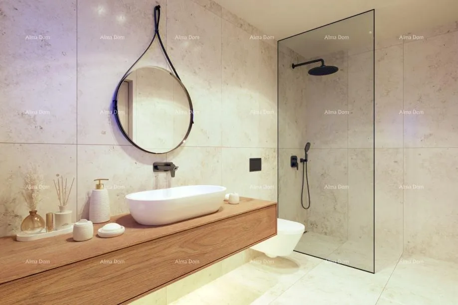 kuća bale. moderna kuća u nizu s bazenom, 148,56 m² - slika 13