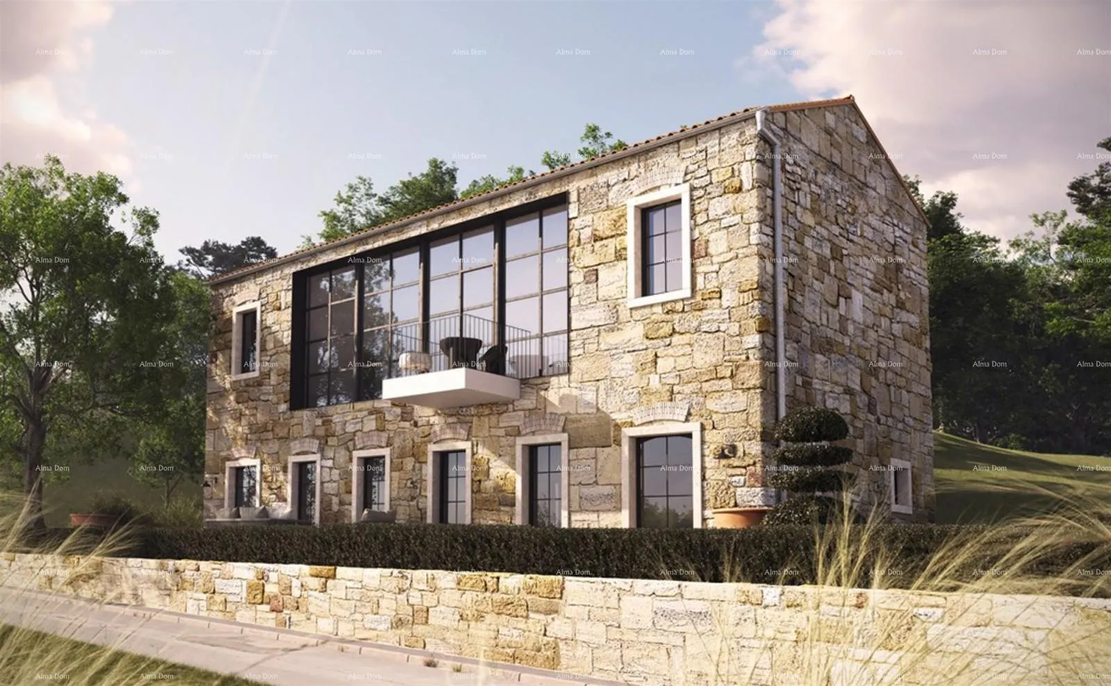 kuća prodaja - istarska kamena kuća u fazi renovacije, cerovlje! - slika 2