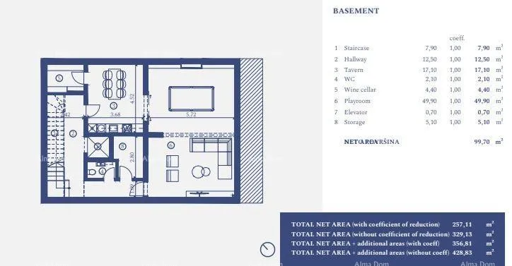 kuća umag, samostojeća vila u luksuznom resortu! pogled na more! v 32 - slika 16