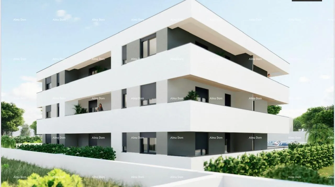stan prodaja stanova u novom projektu, pula! b2 šikići periferija grada. 8 km do centra medulina. - slika 5