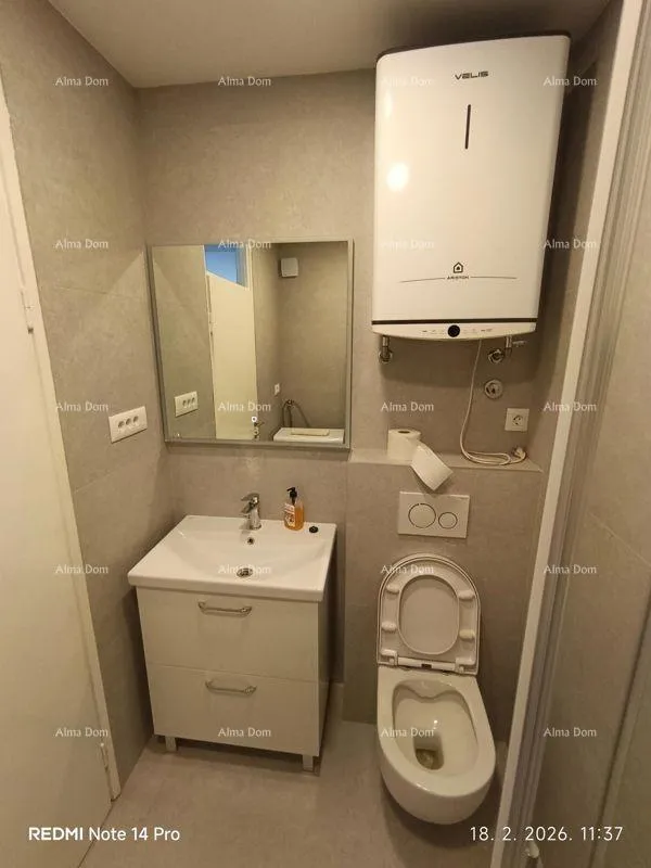 stan pula, veruda – trosoban stan od 54 m² na odličnoj lokaciji, dvije terase - slika 9