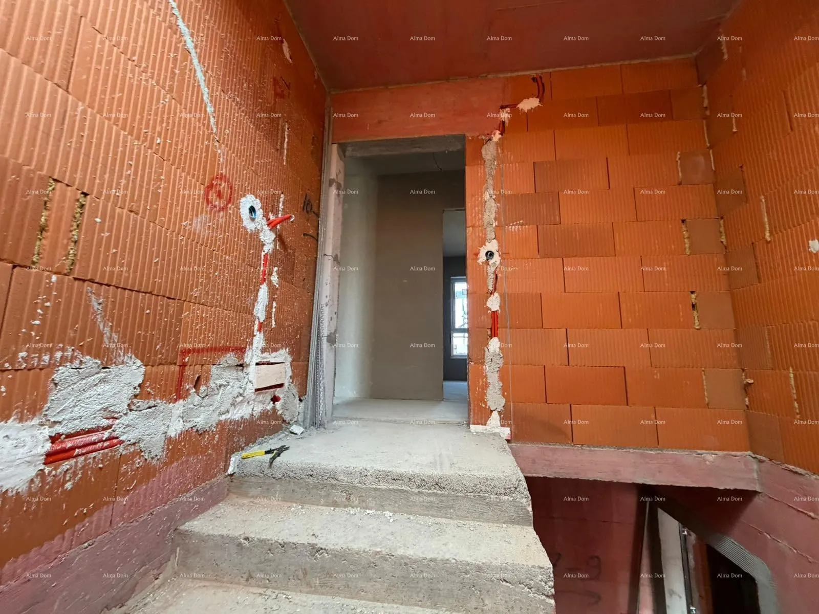 stan penthouse, stan 132m2, garaža + pm, u novom stambenom kompleksu, valdebek, pula! - slika 22