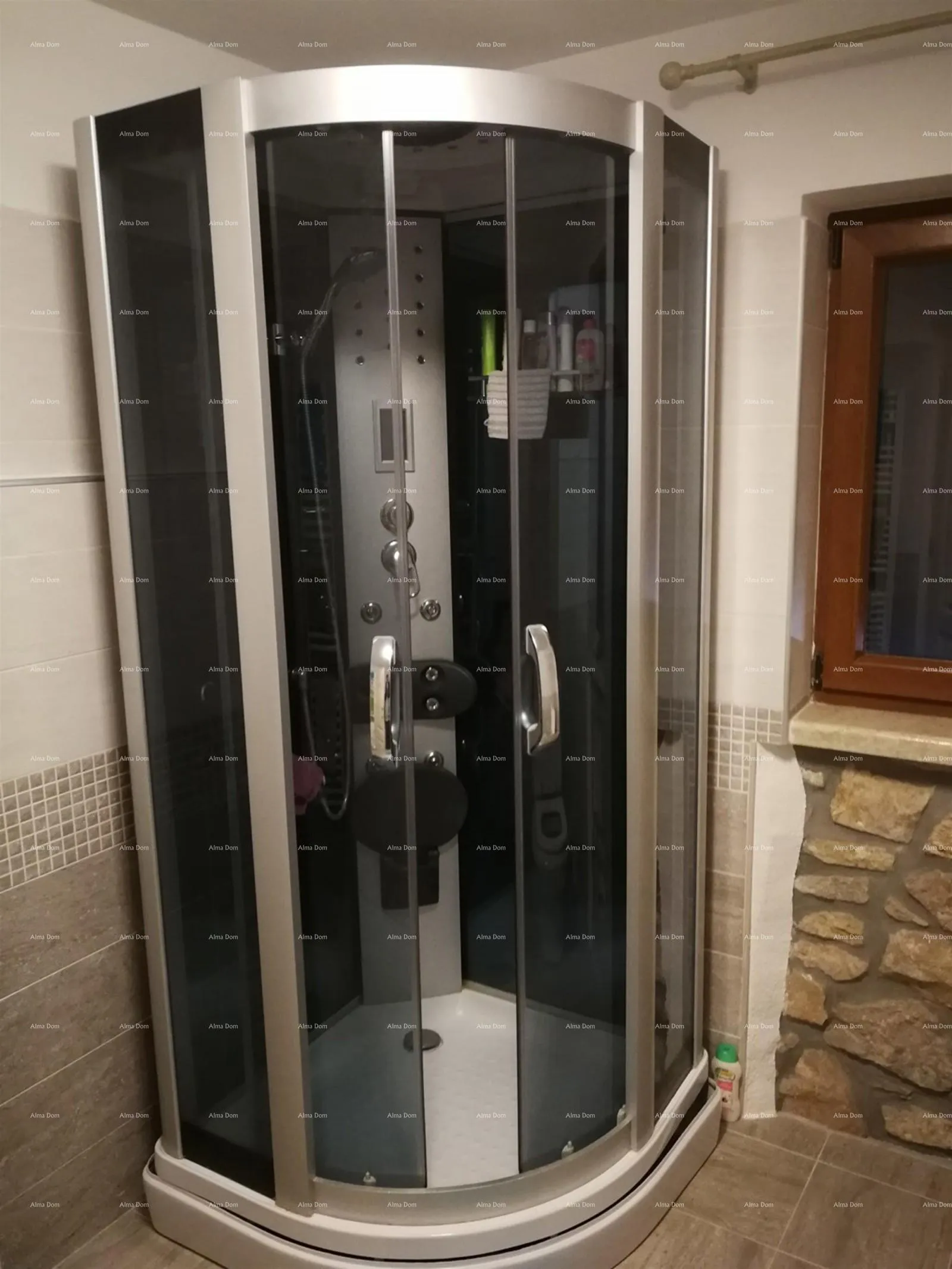 kuća labin okolica, kamena kuća s bazenom i velikom okućnicom - slika 16