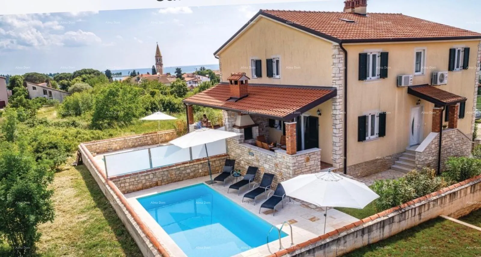 kuća dvojna kuća sa bazenom, umag, okolica, istra (b) - slika 5