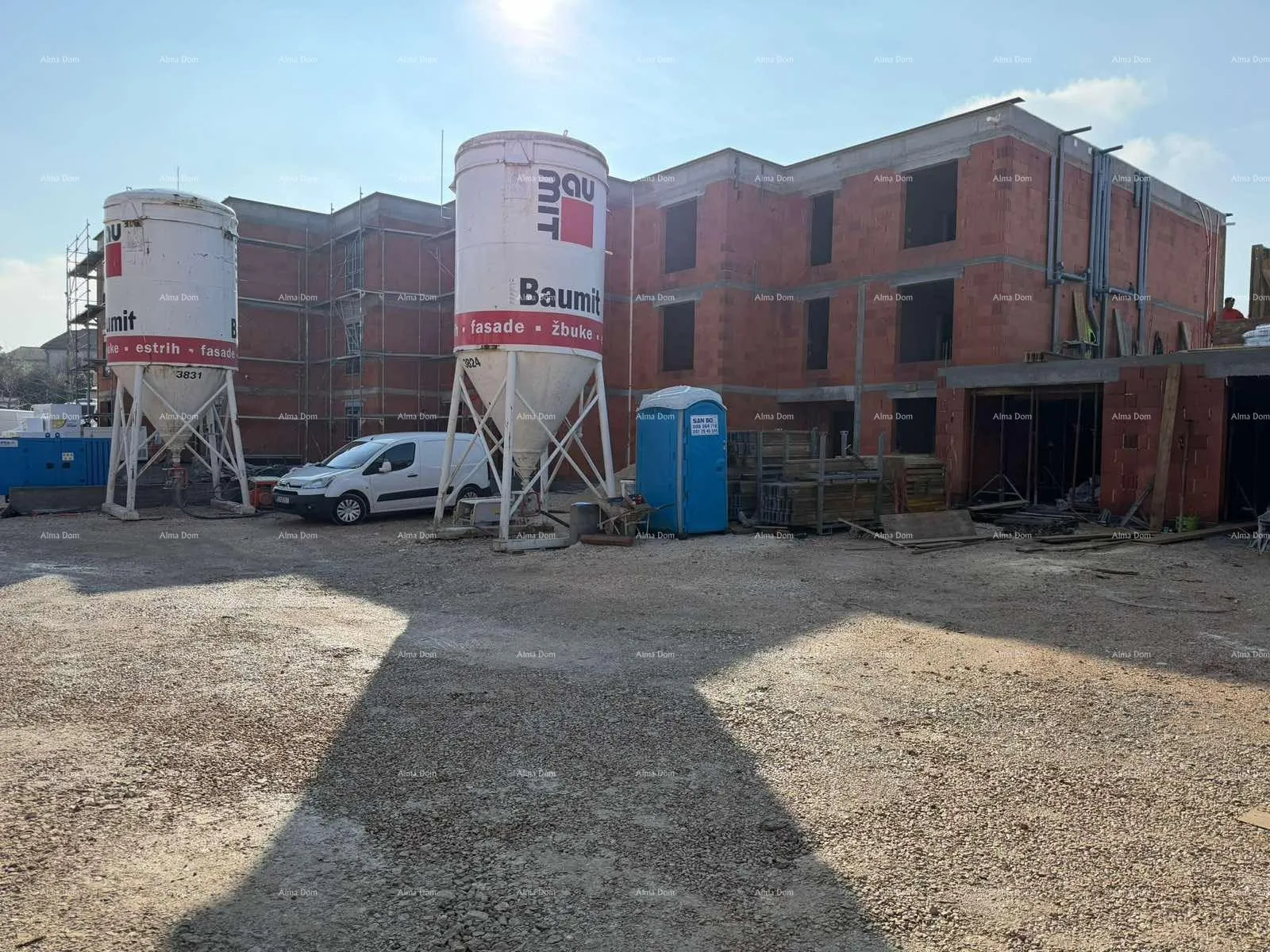 stan penthouse, stan 132m2, garaža + pm, u novom stambenom kompleksu, valdebek, pula! - slika 9