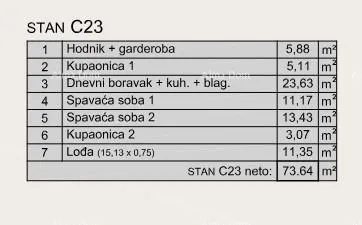 stan prodaja modernih stanova u ekskluzivnoj zgradi sa pogledom na marinu, pula! - slika 16