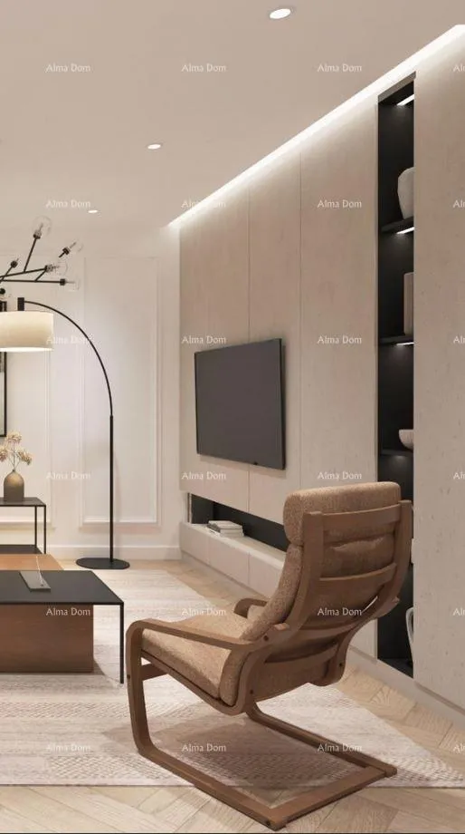 stan premantura – penthouse s privatnim ulazom i pogledom na more - slika 4