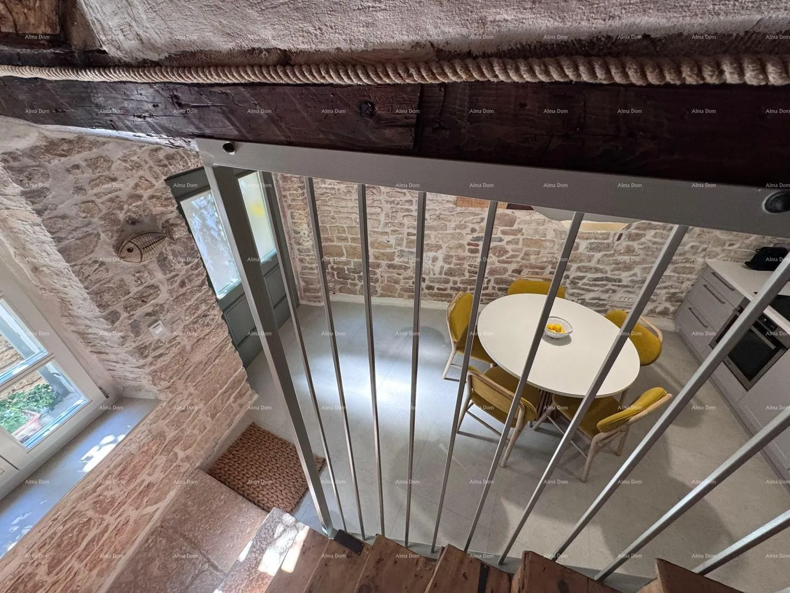 kuća kamena kuća s bazenom i panoramskim pogledom na more – kaštelir - slika 15