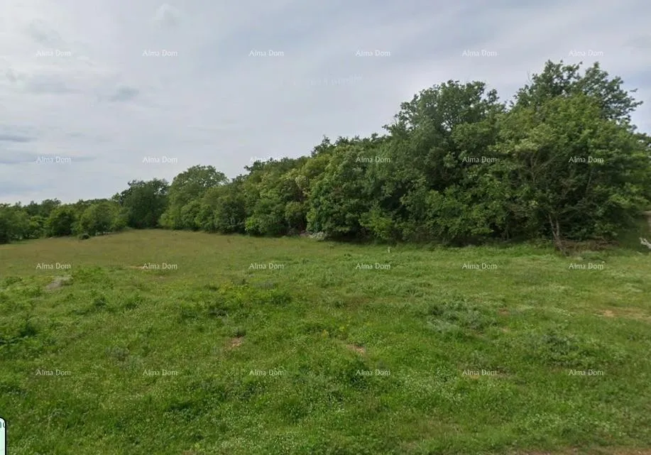 Građevinsko zemljište Zemljište Pula – Valdebek, 550 m², projekt za 4 stana