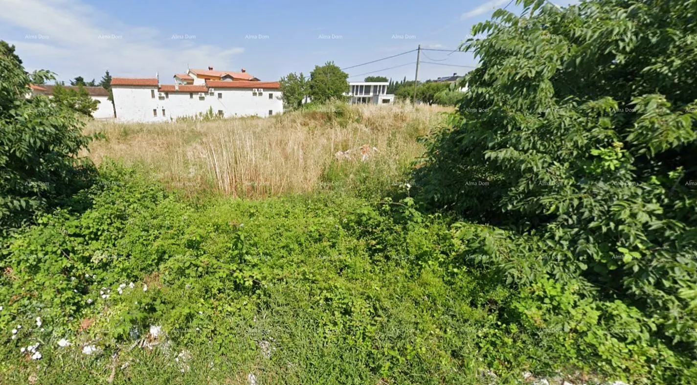Građevinsko zemljište Prodaja građevinskog zemljišta s projektom, građevinskom dozvolom i pogledom na more, Pomer! - Pomer, Medulin