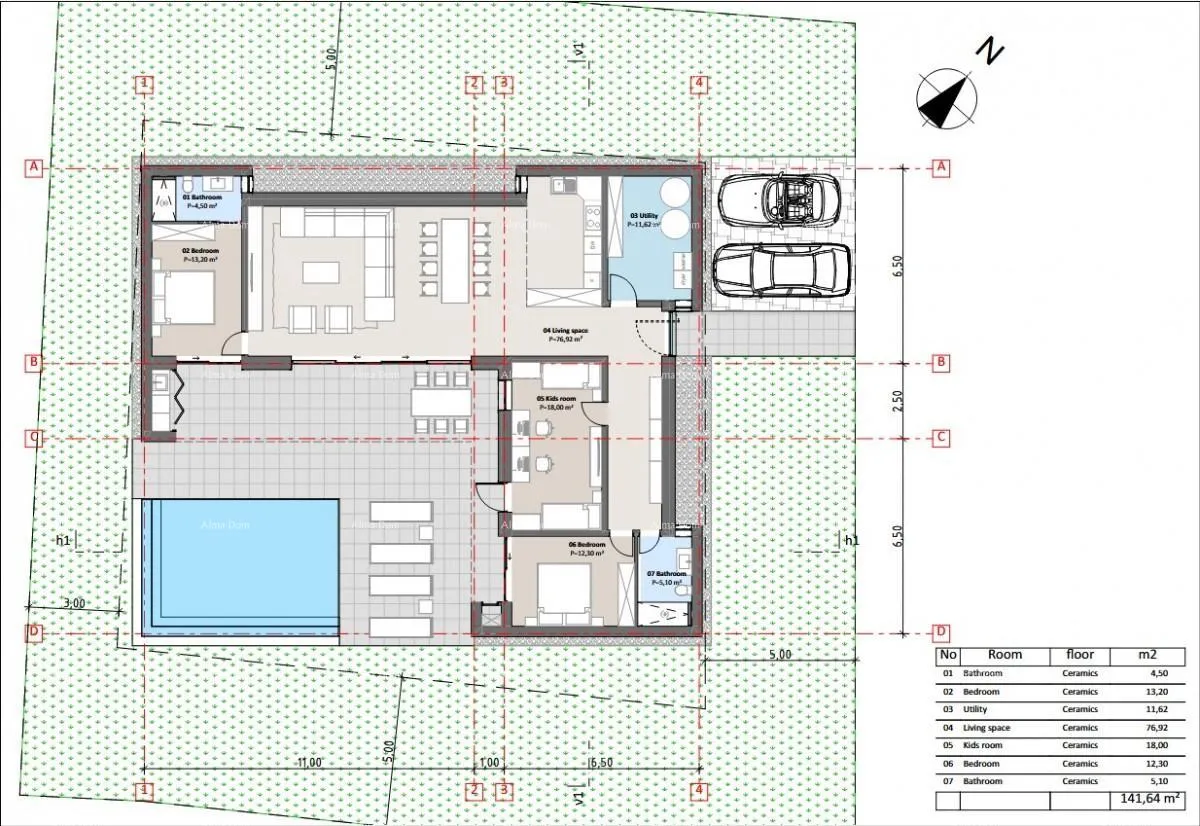 kuća projekt za novogradnju vile u medulinu! - slika 2