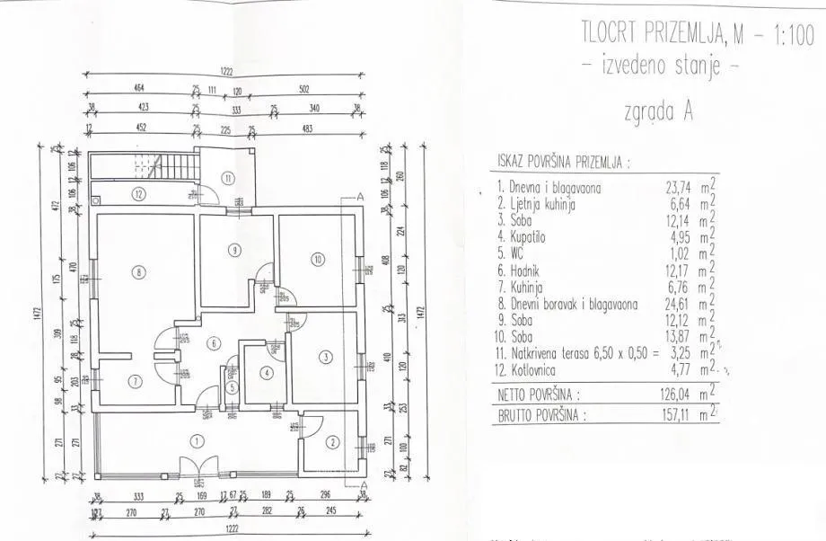 kuća okolica poreča – kuća, 300 m2, s dva apartmana i bazenom - slika 5