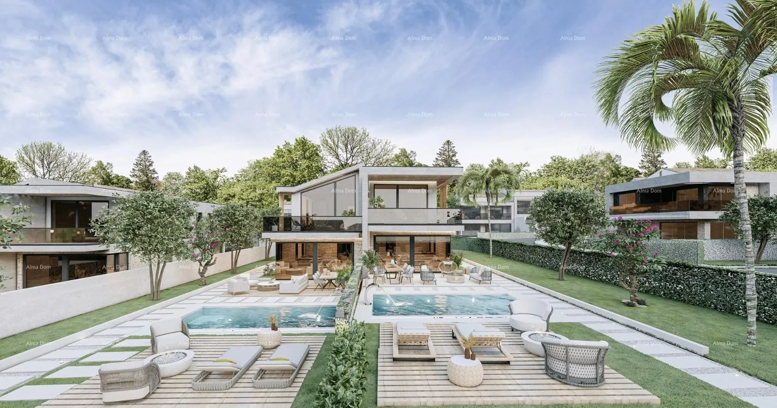 kuća prodaja modernih vila u predivnom stambenom naselju, umag - slika 5