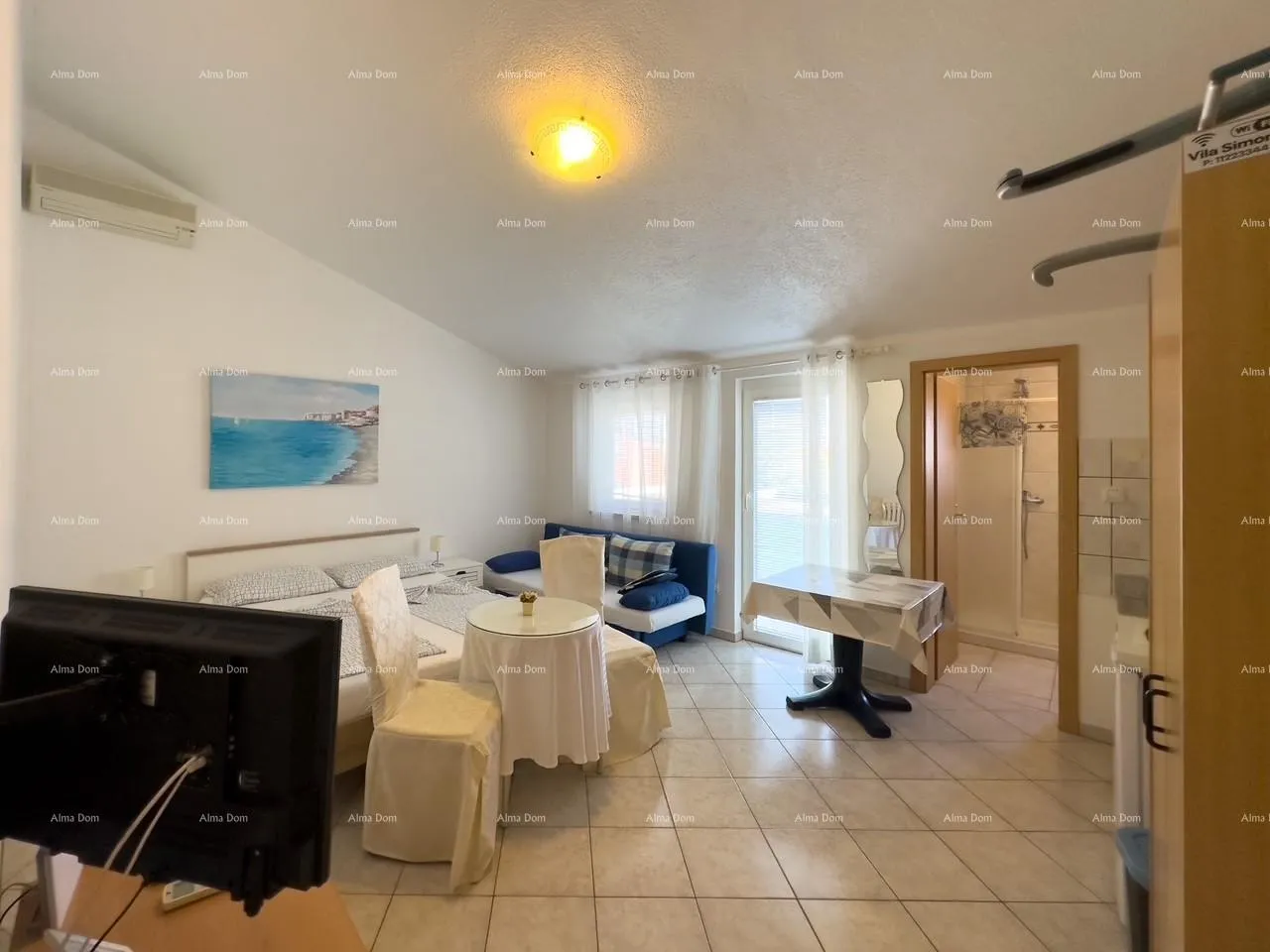 stan medulin! studio apartmen na drugom katu etažirane zgrade. - slika 2