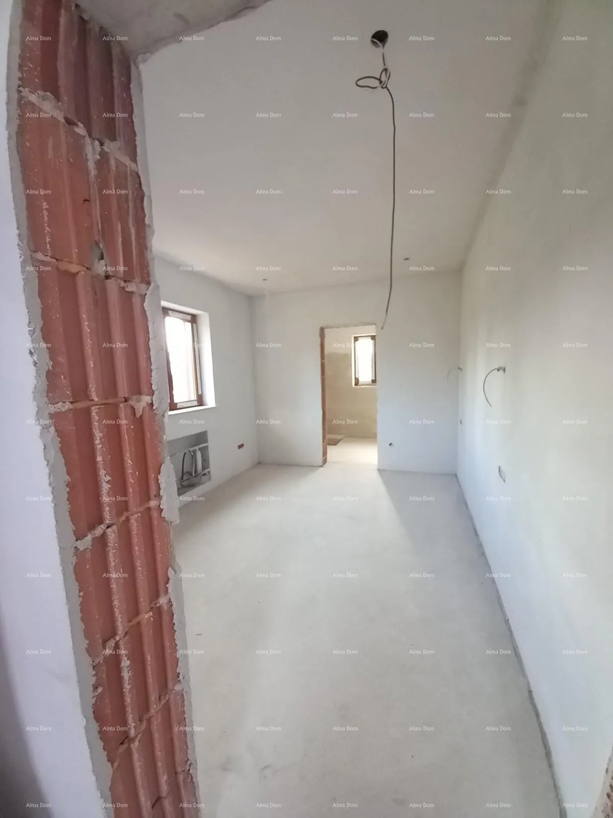 kuća kuća s bazenom i pogledom na more, kaštelir - slika 14