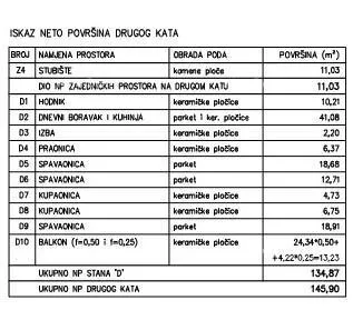 stan pula. veli vrh, veliki stan sa 3 spavaće sobe. 3 km do centra fažane. - slika 17