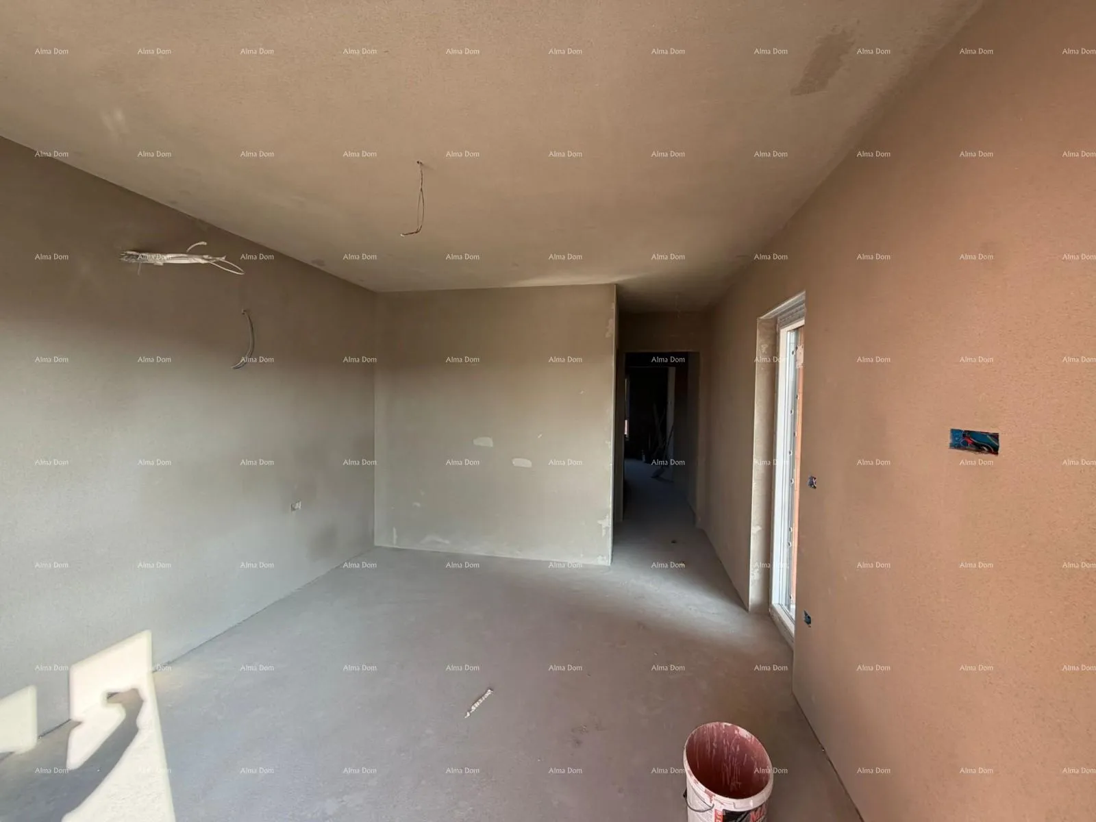 stan penthouse, stan 132m2, garaža + pm, u novom stambenom kompleksu, valdebek, pula! - slika 15