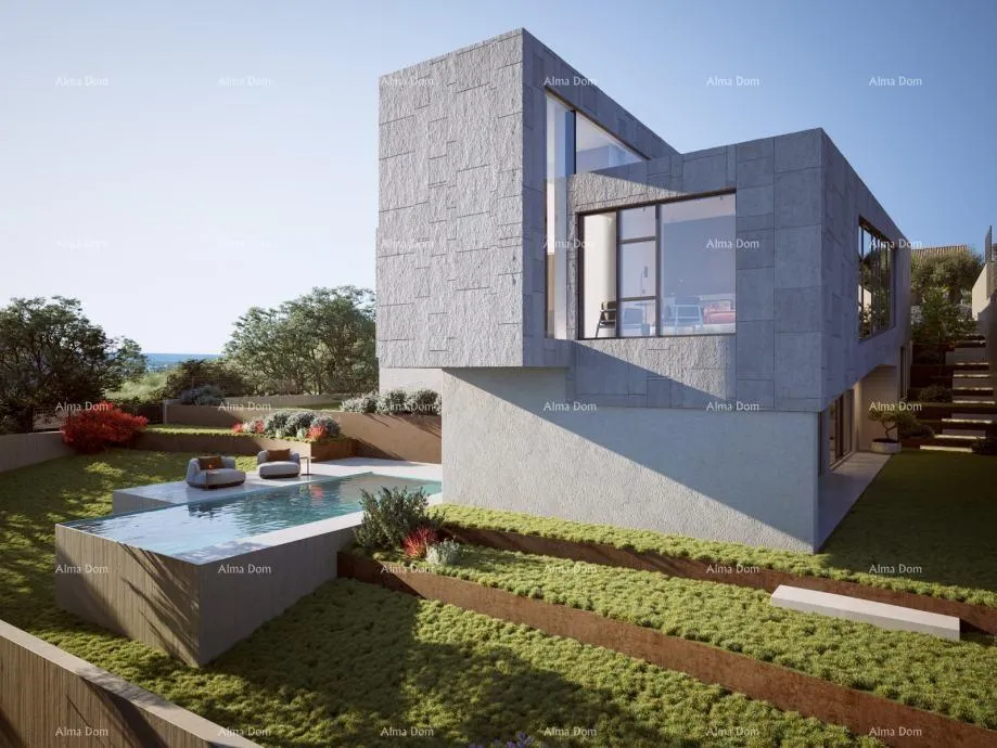 građevinsko zemljište kaštelir – građevinsko zemljište, 603 m2, s pravomoćnom građevinskom dozvolom i pogledom na more - slika 3