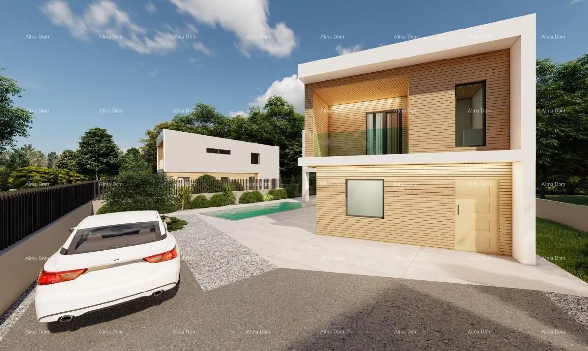 kuća prodaje se kuća rih-bau, sa pogledom na more u pomeru - slika 2