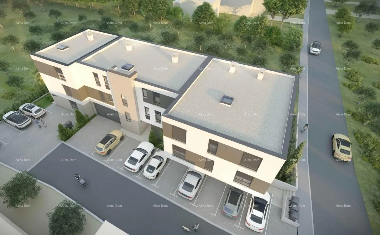 stan prodaja modernih stanova u novom stambenom projektu, pogled na more, štinjan, b4 - slika 9