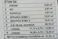 stan novigrad – novogradnja, stan 91.81m² s dvije loggie od 34 m². - slika 3
