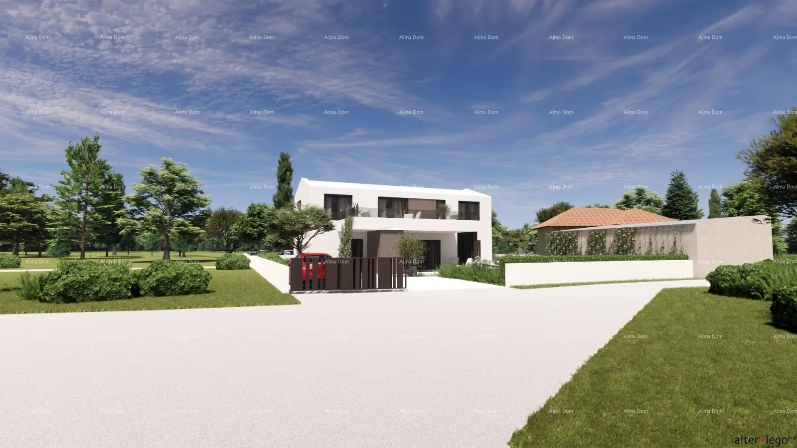 građevinsko zemljište prodaja zemljišta s građevinskom dozvolom i projektom, okolica vodnjana! - slika 14