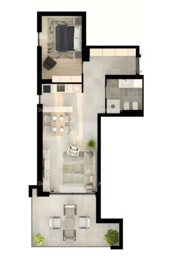 stan umag! moderan stan u vrhunskom stambenom kompleksu blizu mora, s54 - slika 9