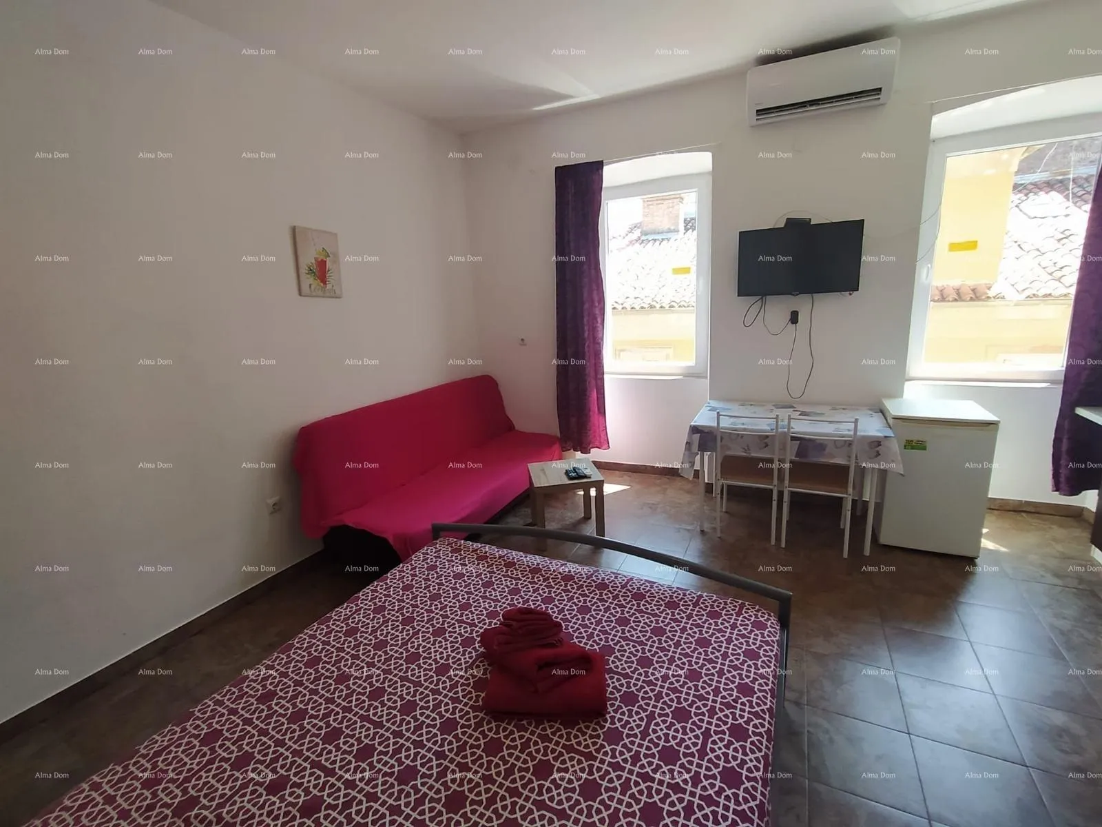 stan pula, strogi centar – 90,30 m² | 4 uređena studio apartmana | pogled na zlatna vrata | uhodan turistički posao - slika 7