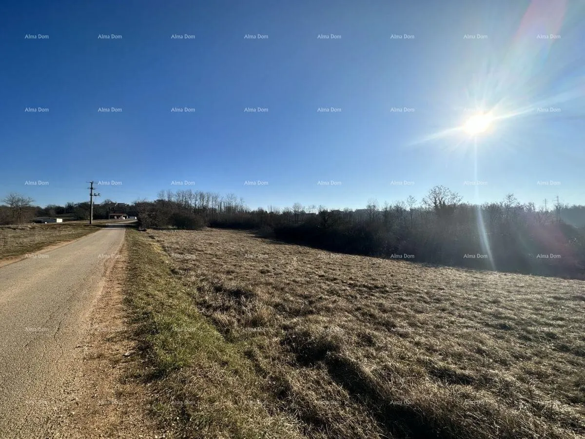 građevinsko zemljište prodaje se građevinsko zemljište, 3697 m2, okolica motovuna - slika 2