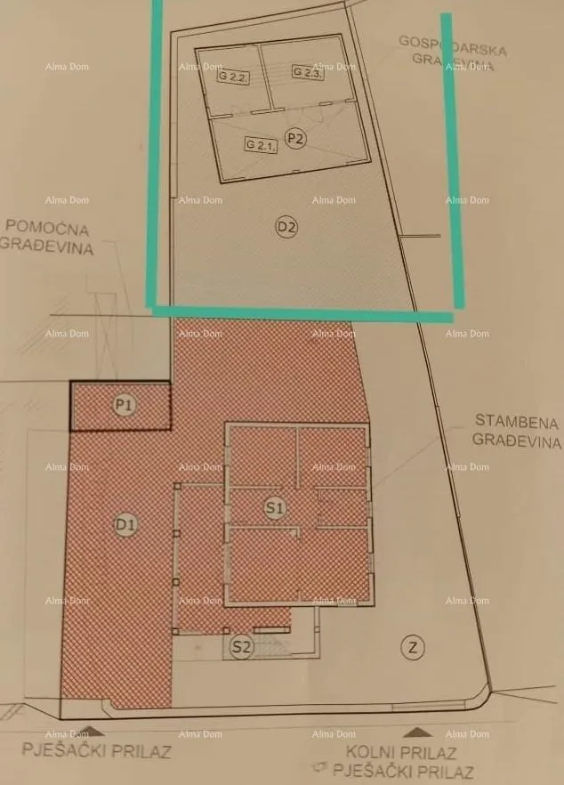 stan prodaja dvoetažnog stana s velikom vrtom i garažom, ližnjan! - slika 22